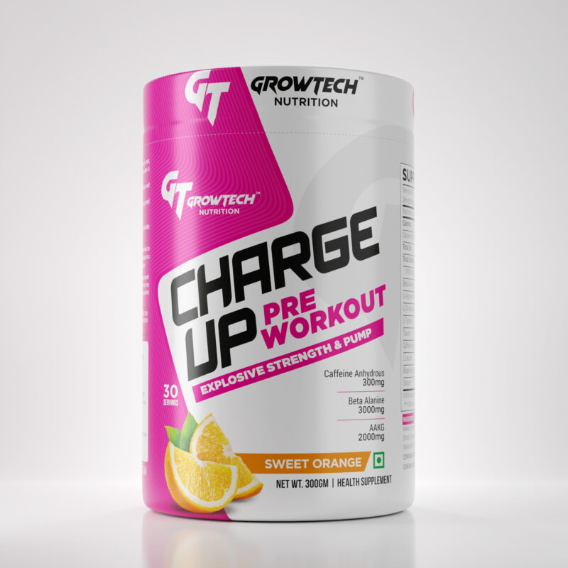 Growtech Nutrition charge-up-sweet-orange-front